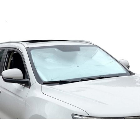 Hopfällbart solskydd för bilens framruta UV-skydd Solskydd Paraplytyp Solskydd Värmeisolering Retractable Vindruta Solskydd