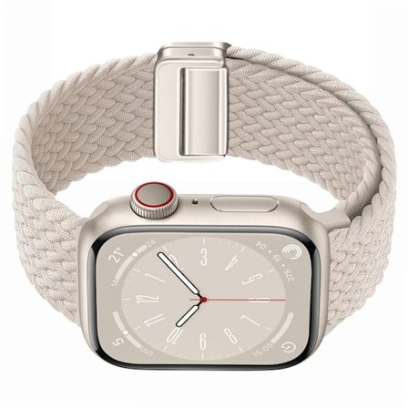 Starlight Nylon Braided Watch Strap för Apple Watch