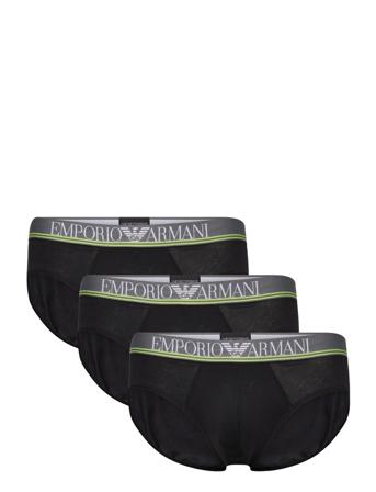 3-Pack Brief Y-sepalus Briefs Alushousut Musta Emporio Armani