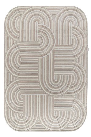 Hanah Home - Matta-Tran - Beige - Slätvävda mattor - 200X290 - Från Homeroom