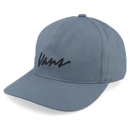 Vans - Blå adjustable Keps - Classic Script Stormy Weather A-Frame Adjustable @ Hatstore