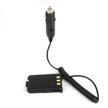 5RB UV-5R Batterieliminator Biloplader Walkie Talkie Radio Adapter