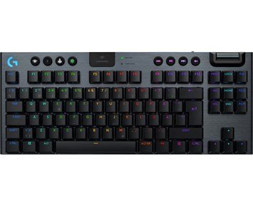 Logitech-G915 X TKL - Tactile - Black-Logitech G915 X TKL - spilltastatur med lav profil-Gaming Accessories-Mekaniske tastaturer