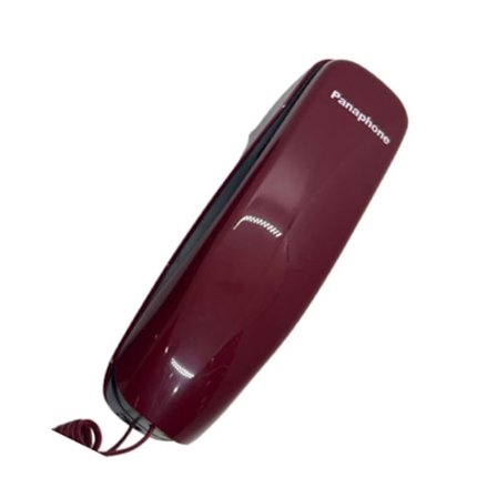 Sladdtelefon Trådbunden telefon RÖD