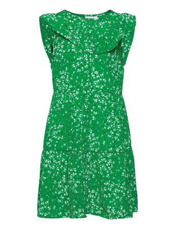Nkfdirgitta Ss Dress Dresses & Skirts Dresses Casual Dresses Short-sleeved Casual Dresses Grønn Name It