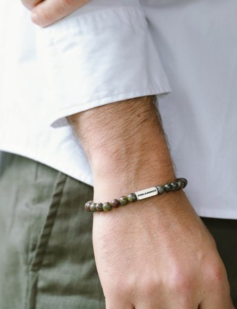 Steel & Barnett Natural Ned - Khaki green - L 22 - 23 cm