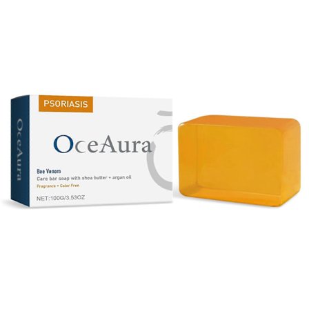 Oceaura Bee Venom Hudvårds Tvål Daglig Återfuktande Mild Vård Kropp Hud Rodnad Rengöring Tvål