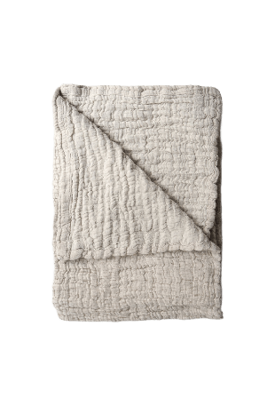 Garbo&Friends Mellow Överkast 160x260 cm Påslakan & bäddset Beige