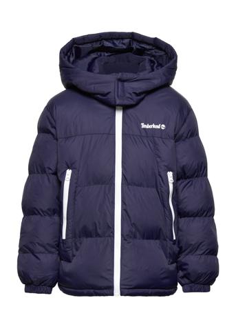 Puffer Jacket Fodrad Jacka Blå Timberland