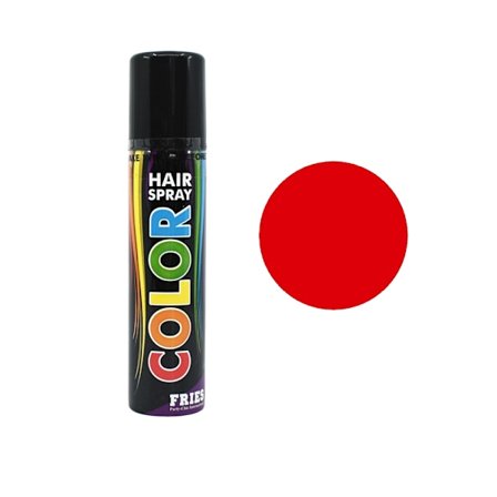 Bravehead Fries Color Hair-Spray Red 100ml