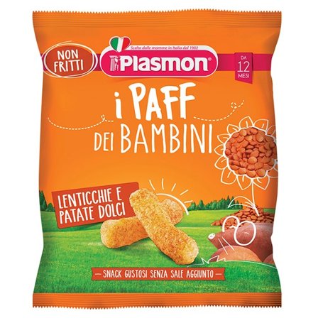 Plasmon Paff Dei Bambini Lenticchie E patate Dolci 15g