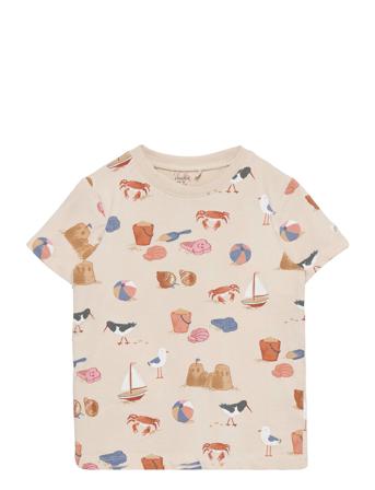 Top Beachlife Aop T-shirt Multi/mønstret Lindex