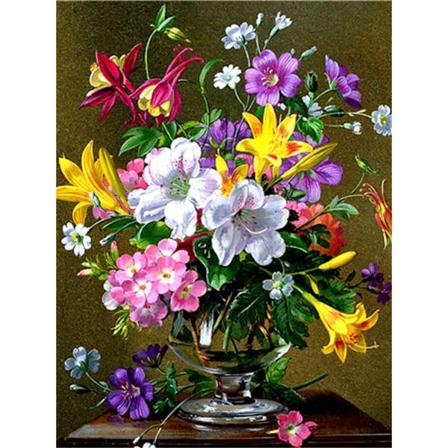 Meian Blomster Landskap DIY 11/14 Kort Gave HMA59563 HMA59563 40x50