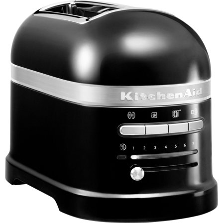 Kitchenaid Artisan 2-skiver Brødrister Svart - Kjøp kjøkkenmaskin hos Bakeren og Kokken' - 'Onyx black