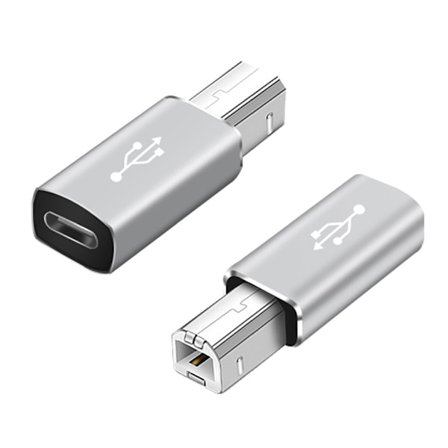 Fyrkantig typ C till USB konvertering för pianotelefon Tablet Elektronisk skrivare MIDI-adapter honan