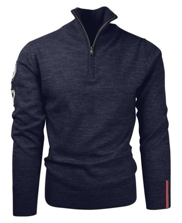 Amundsen Peak Half Zip Mens Faded Navy