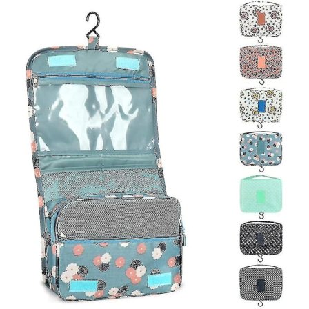 Hängande Necessär Vikbar Resenecessär Med Handtag