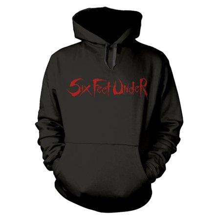 Six Feet Under Unisex Vuxen Logo Hoodie M Svart