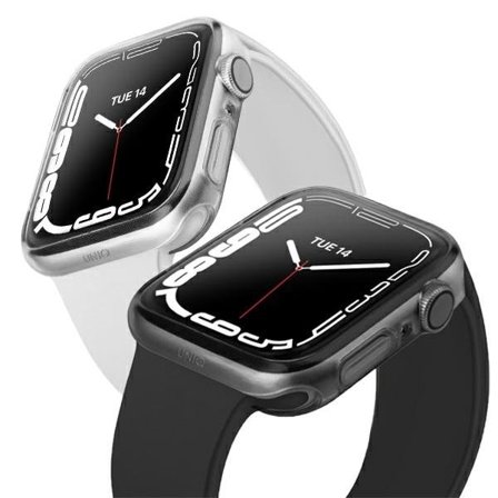 UNIQ Skal Dual Pack Apple Watch 7 41mm - Clear Smoke