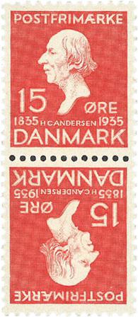 Danmark - Tête-bêche AFA TB9 - Ubrugt