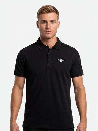 Esercito 1659 Polo Maniche Corte Uomo Nero