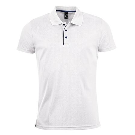 SOLS Herr Performer Pikétröja med Korta Ärmar M Vit White M