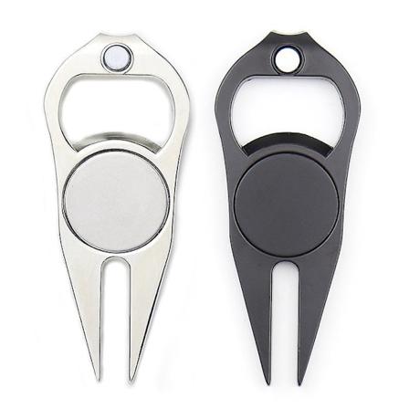 Golf Divot Repair Tool - Skalle Ballmarkør - Golfgave til Golfspillere (2 stk)