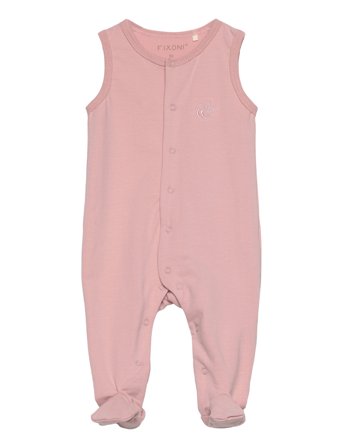 Fixoni Romper W.feet - Solid - Pink - 50