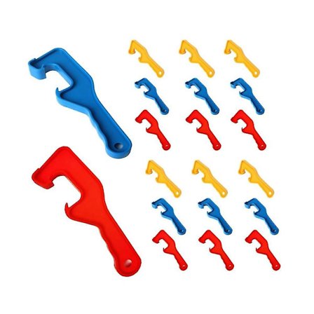 20 stk. maling dåseåbner maling spand låg åbner spand med låg åbner maling dåse åbning værktøj til O