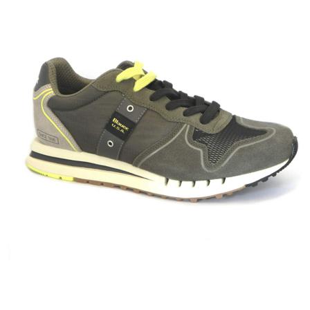 Blauer Sneakers grön, Herr, Herr, Storlek: 42 EU