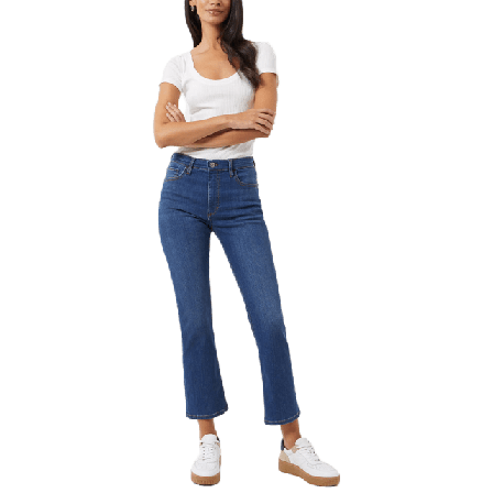 French Connection Demi Bootcut Jeans Byxor Dam Blå 8