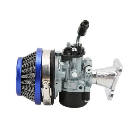 Karburator luftfilterenhed til 49cc 50cc 60CC 66CC 70cc 80cc 2-takts motor motorcykel