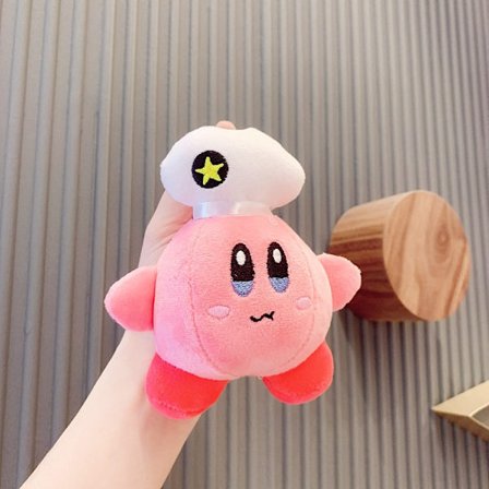 Kirby nøkkelring Anime plysj nøkkelring 6 6