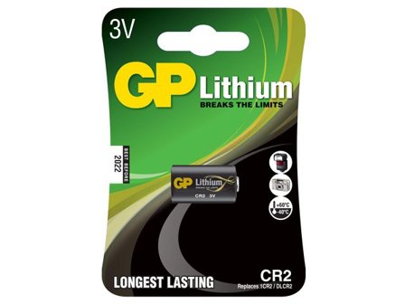 GP Batteri Lithium CR2 - Lyreco - Kontorsmaskiner - Batterier - Övriga batterier