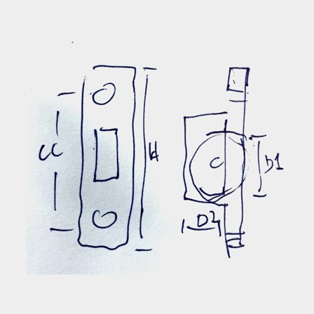 Seldén SHEAVE BOX ø35x10 ASSY,NO FAST (505-061-01)