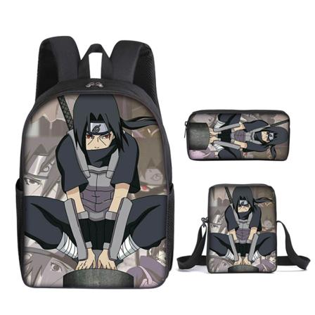 Naruto Student Skolväska Tresteg 44*28*13cm