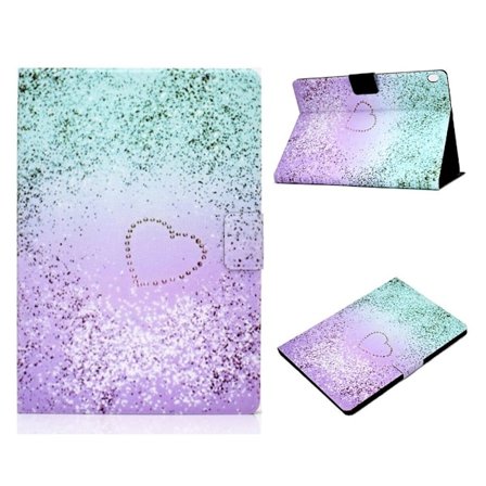 Lenovo Tab M10 kuviotulostus nahkakotelo - Kimalteleva Elementti Ja Sydän