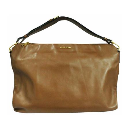 Miu Miu Pre-owned, Pre-owned Handbags Bruin, Dames, Maat:ONE Size