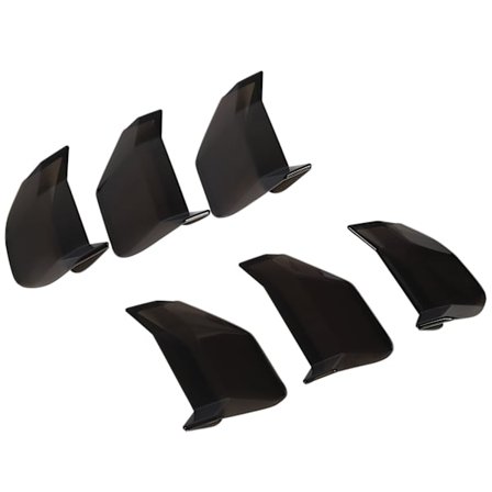 Tyylikkäät savunmustat takavalosuojat Mustang 6 kpl
