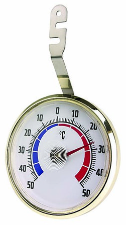 AANONSEN TERMOMETER RUND VINDU 7x5CM