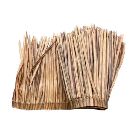 Stråtag PE Materiale Robust, Praktisk Samling, Syntetisk Tagdækningsdekoration til Have Terrasse Indendørs Udendørs, Lejligheder