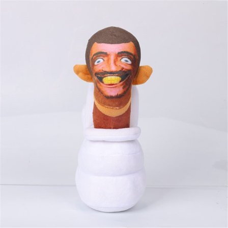 Rolig spill Skibidi Toalett Plysjdukke Toalettmann Kosedyr A