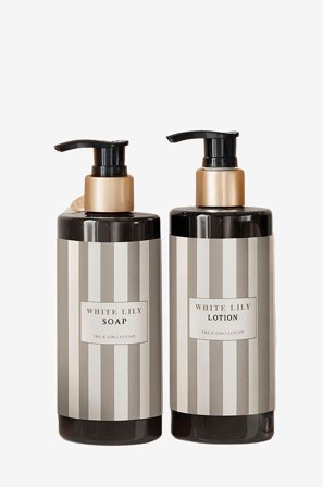 Zelected by Houze - Såpe & Lotion White Lilys - Beige - Baderomstilbehør - Fra Homeroom