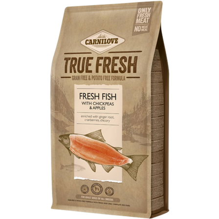 Carnilove - Dog Adult True Fresh Fish 4 kg - Hund - Hundefôr & hundemat - Tørrfôr for hund - ZOO.no