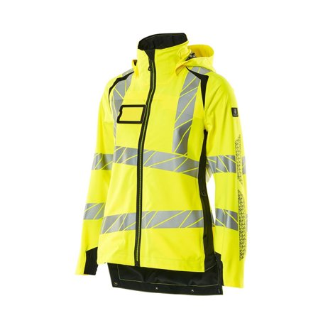 MASCOT Skaljacka Dam Hi-Vis Gul/Svart 2XL - Lyreco - Arbetskläder - Arbetsjackor - Varseljackor