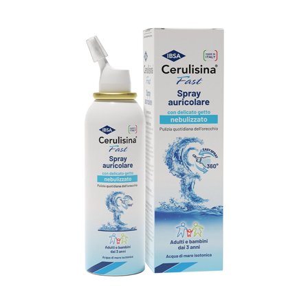 Cerulisina Fast Spray Auricolare 100ml Igiene Orecchie Efficace