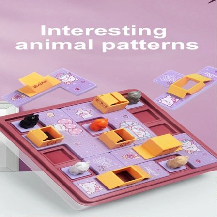 Barn Pedagogisk Toy IQ Pussel Leksaker LILA