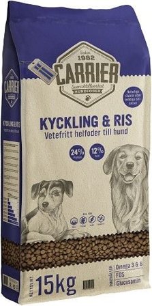 Carrier Kyckling & Ris 15 kg