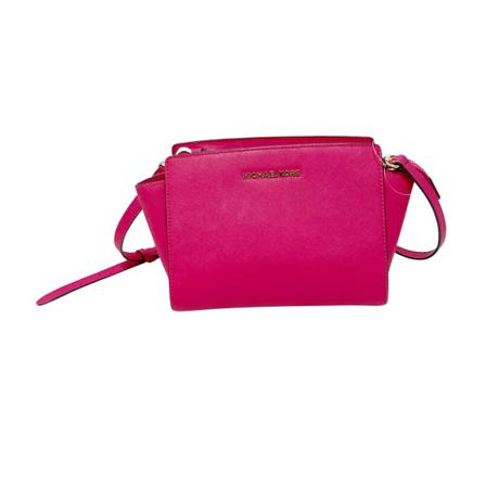 Michael Kors Pre-owned, Pre-owned Shoulder Bags Roze, Dames, Maat:ONE Size