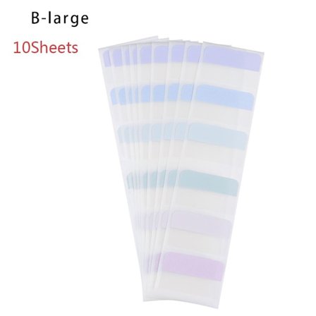 10 ark Sticky Notes Indexflikar B-LARGE